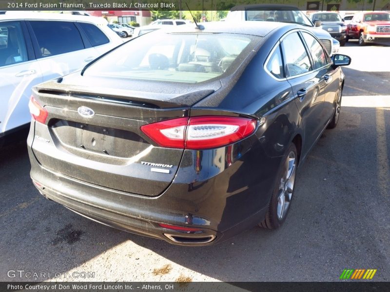 Tuxedo Black / Charcoal Black 2014 Ford Fusion Titanium