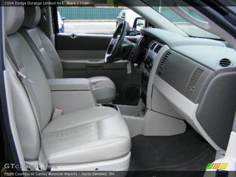 Black / Khaki 2004 Dodge Durango Limited 4x4