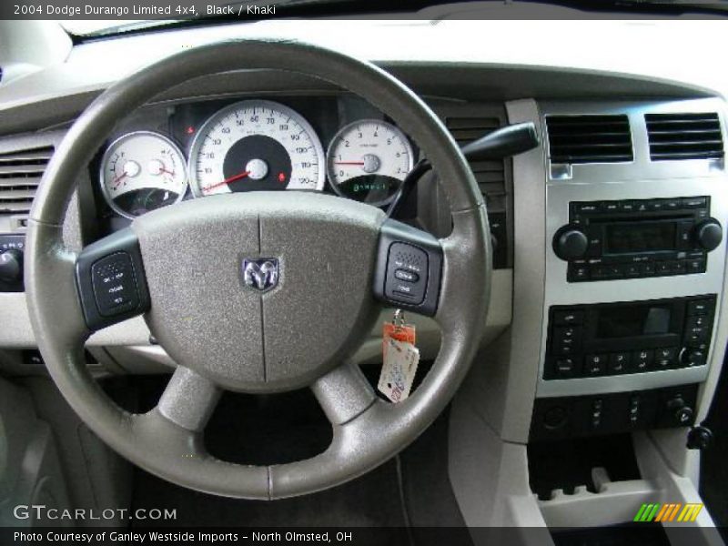 Black / Khaki 2004 Dodge Durango Limited 4x4