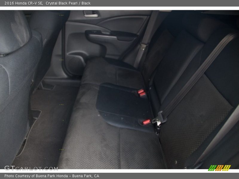 Crystal Black Pearl / Black 2016 Honda CR-V SE