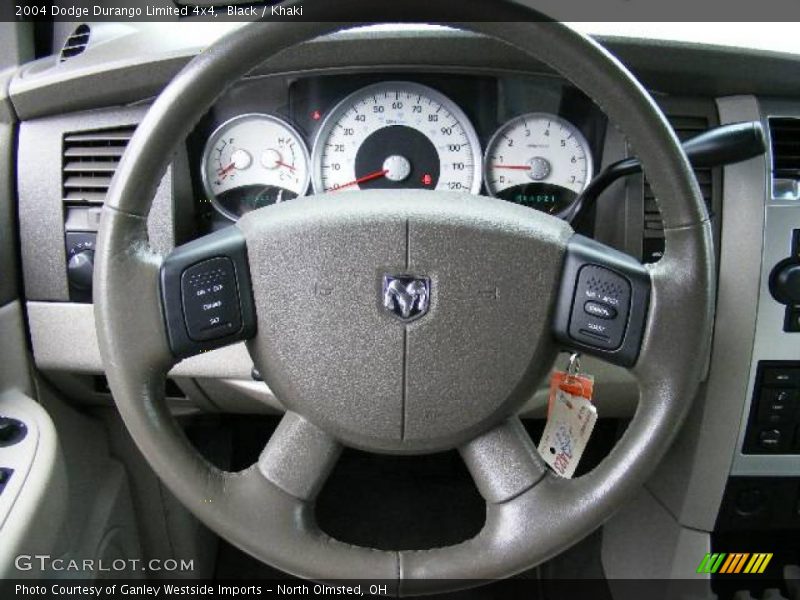 Black / Khaki 2004 Dodge Durango Limited 4x4