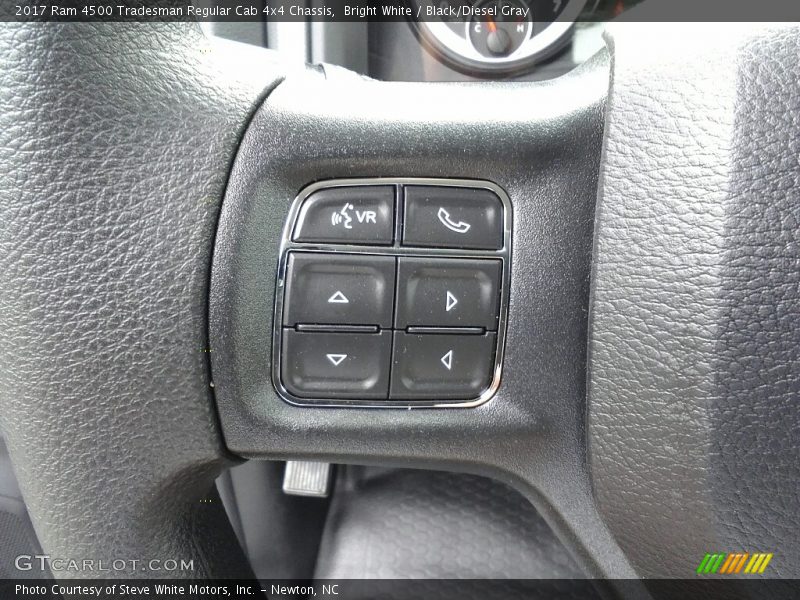 Bright White / Black/Diesel Gray 2017 Ram 4500 Tradesman Regular Cab 4x4 Chassis