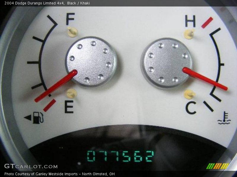 Black / Khaki 2004 Dodge Durango Limited 4x4