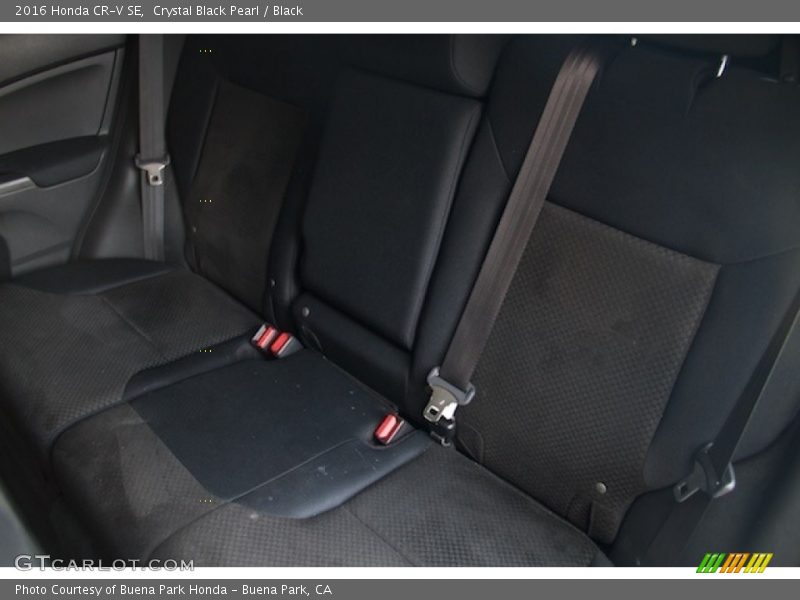 Crystal Black Pearl / Black 2016 Honda CR-V SE
