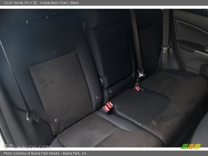 Crystal Black Pearl / Black 2016 Honda CR-V SE