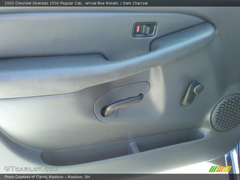 Arrival Blue Metallic / Dark Charcoal 2003 Chevrolet Silverado 1500 Regular Cab