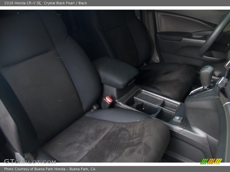 Crystal Black Pearl / Black 2016 Honda CR-V SE