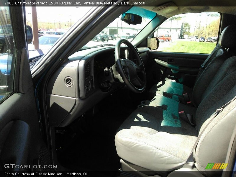 Arrival Blue Metallic / Dark Charcoal 2003 Chevrolet Silverado 1500 Regular Cab