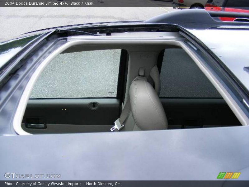 Black / Khaki 2004 Dodge Durango Limited 4x4