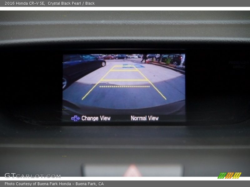 Crystal Black Pearl / Black 2016 Honda CR-V SE