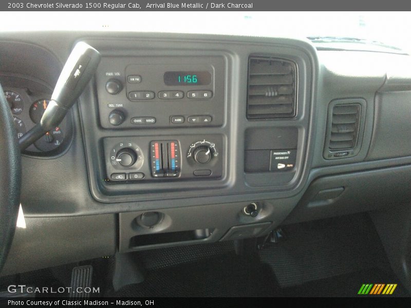 Arrival Blue Metallic / Dark Charcoal 2003 Chevrolet Silverado 1500 Regular Cab