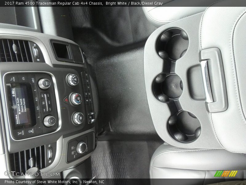 Bright White / Black/Diesel Gray 2017 Ram 4500 Tradesman Regular Cab 4x4 Chassis