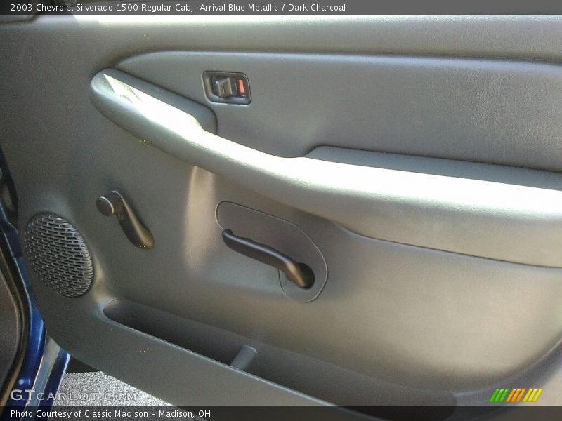 Arrival Blue Metallic / Dark Charcoal 2003 Chevrolet Silverado 1500 Regular Cab