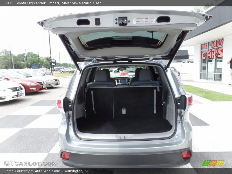 Silver Sky Metallic / Ash 2015 Toyota Highlander Limited