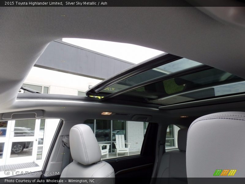Silver Sky Metallic / Ash 2015 Toyota Highlander Limited