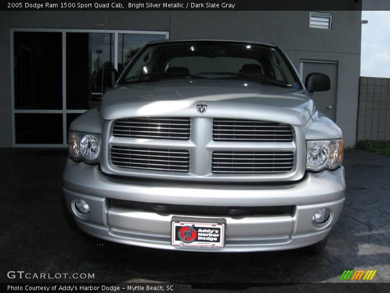 Bright Silver Metallic / Dark Slate Gray 2005 Dodge Ram 1500 Sport Quad Cab