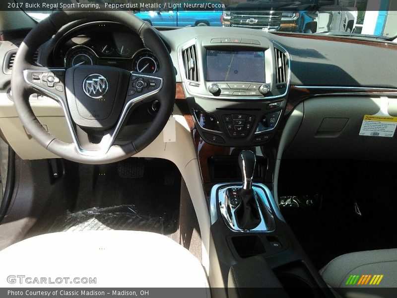 Pepperdust Metallic / Light Neutral/Cocoa 2017 Buick Regal Sport Touring