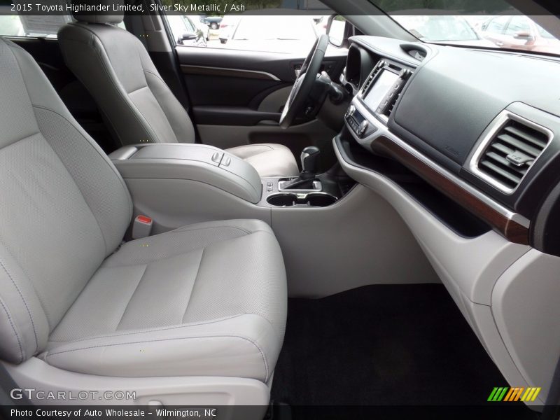 Silver Sky Metallic / Ash 2015 Toyota Highlander Limited