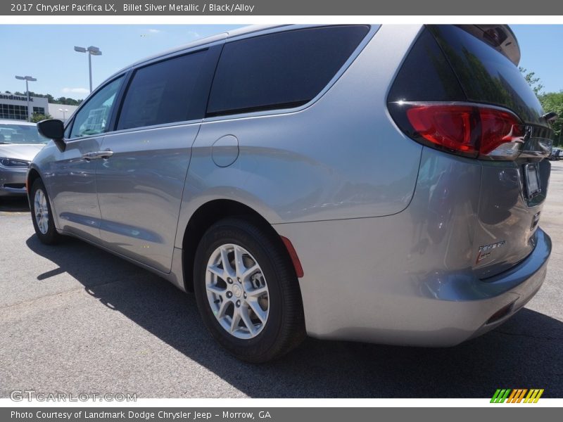 Billet Silver Metallic / Black/Alloy 2017 Chrysler Pacifica LX