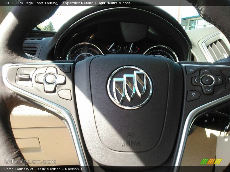 Pepperdust Metallic / Light Neutral/Cocoa 2017 Buick Regal Sport Touring