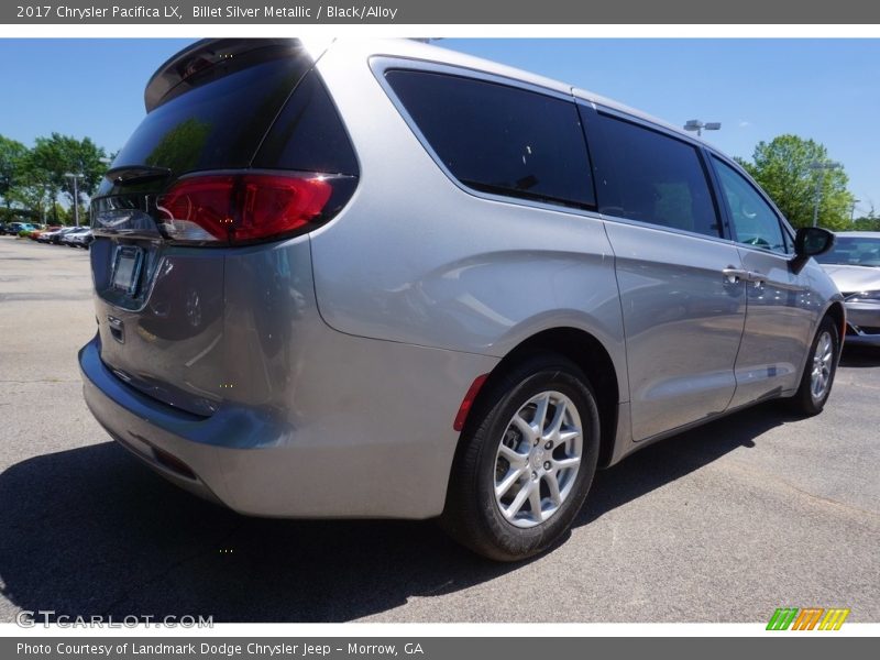 Billet Silver Metallic / Black/Alloy 2017 Chrysler Pacifica LX