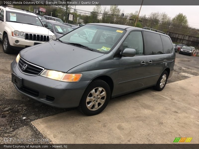 Starlight Silver Metallic / Quartz Gray 2002 Honda Odyssey EX-L
