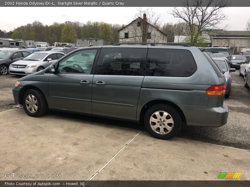 Starlight Silver Metallic / Quartz Gray 2002 Honda Odyssey EX-L