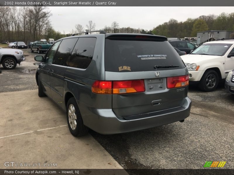 Starlight Silver Metallic / Quartz Gray 2002 Honda Odyssey EX-L
