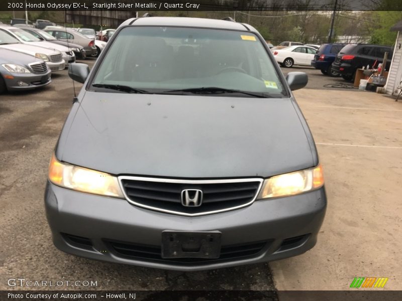 Starlight Silver Metallic / Quartz Gray 2002 Honda Odyssey EX-L