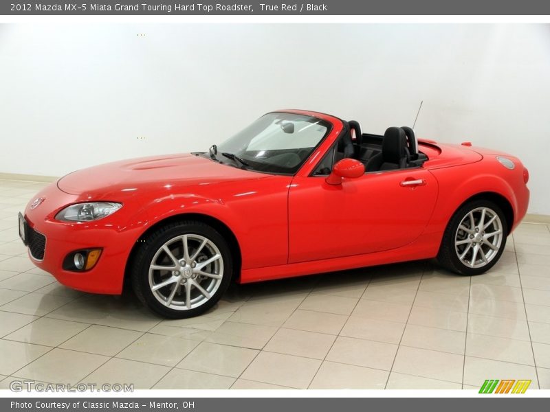 True Red / Black 2012 Mazda MX-5 Miata Grand Touring Hard Top Roadster