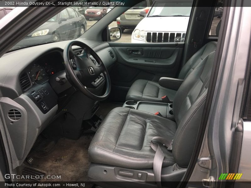 Starlight Silver Metallic / Quartz Gray 2002 Honda Odyssey EX-L