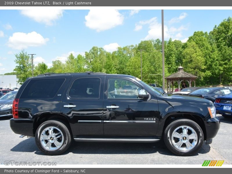 Black / Light Cashmere 2009 Chevrolet Tahoe LTZ