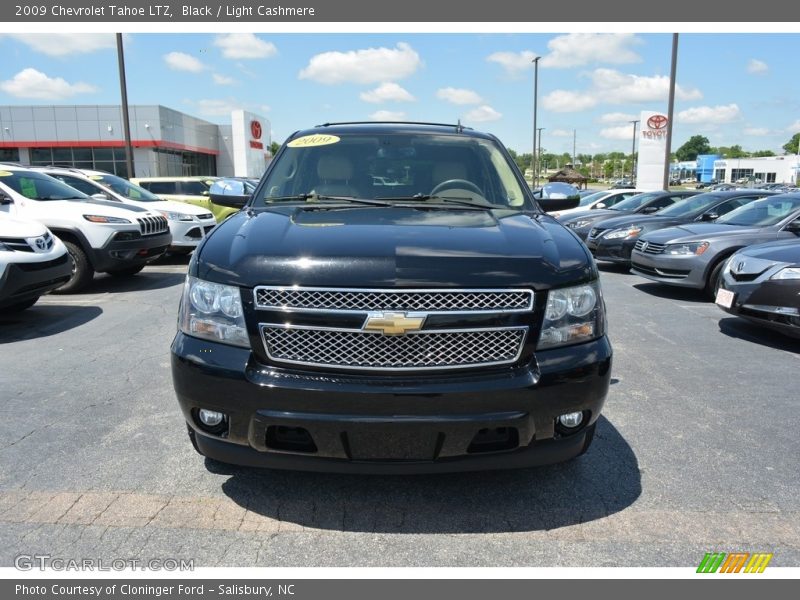Black / Light Cashmere 2009 Chevrolet Tahoe LTZ