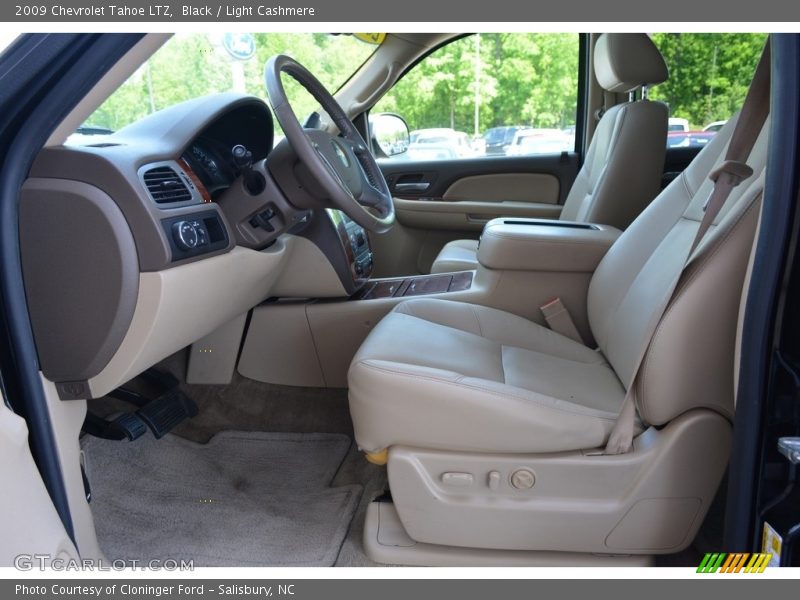 Black / Light Cashmere 2009 Chevrolet Tahoe LTZ