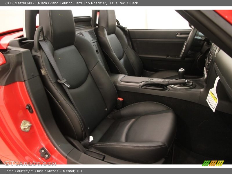 True Red / Black 2012 Mazda MX-5 Miata Grand Touring Hard Top Roadster