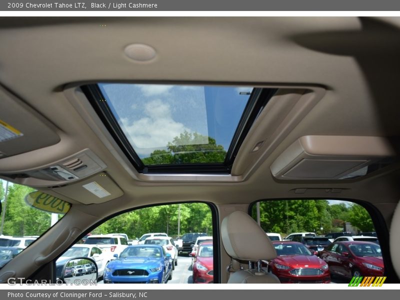 Black / Light Cashmere 2009 Chevrolet Tahoe LTZ