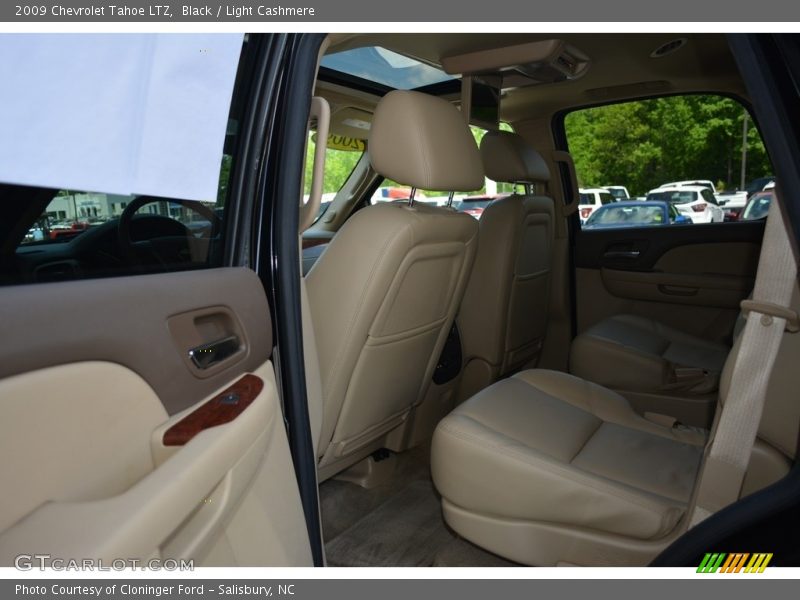 Black / Light Cashmere 2009 Chevrolet Tahoe LTZ