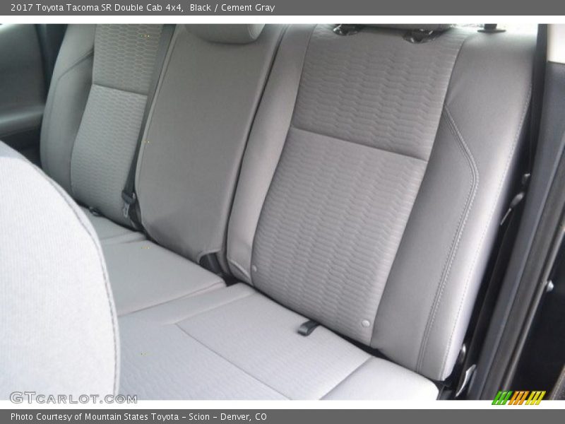 Black / Cement Gray 2017 Toyota Tacoma SR Double Cab 4x4