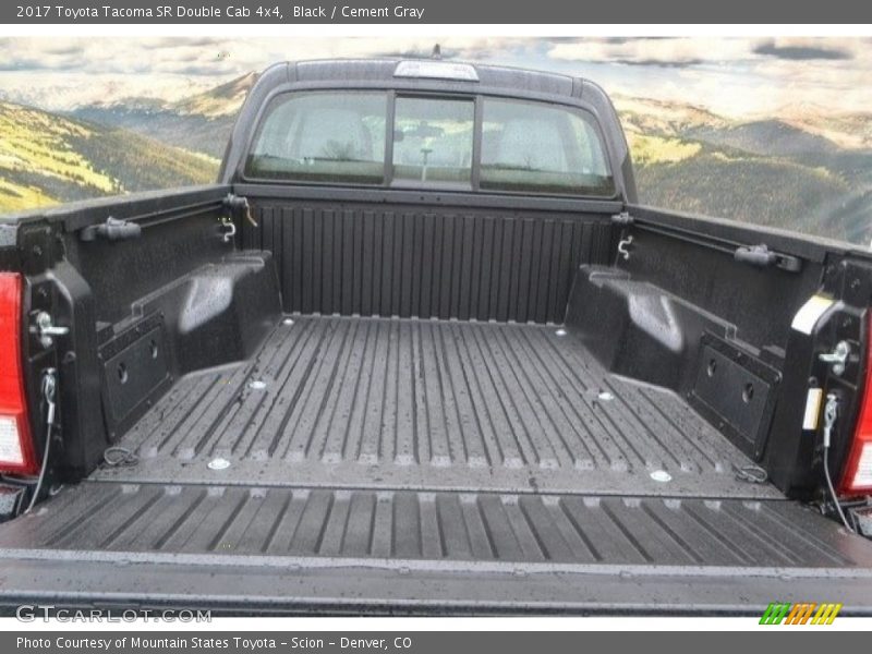 Black / Cement Gray 2017 Toyota Tacoma SR Double Cab 4x4