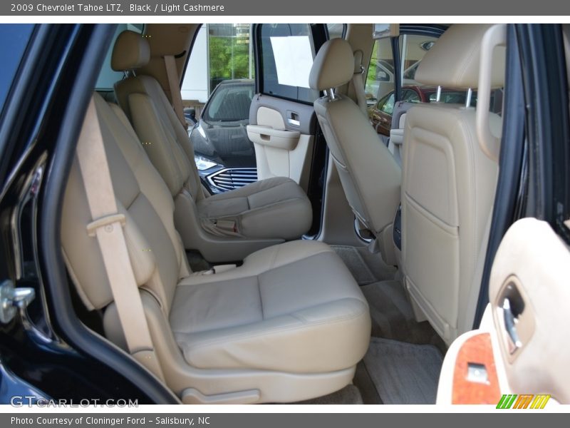 Black / Light Cashmere 2009 Chevrolet Tahoe LTZ