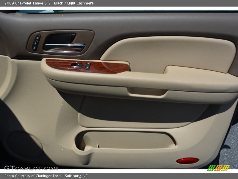 Black / Light Cashmere 2009 Chevrolet Tahoe LTZ