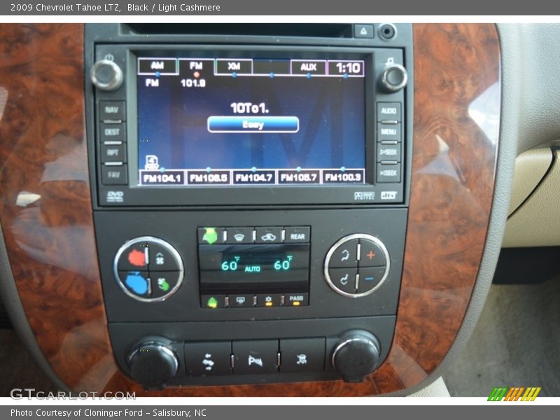 Black / Light Cashmere 2009 Chevrolet Tahoe LTZ