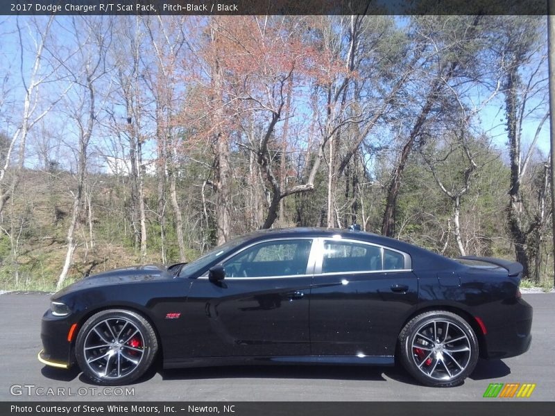 Pitch-Black / Black 2017 Dodge Charger R/T Scat Pack