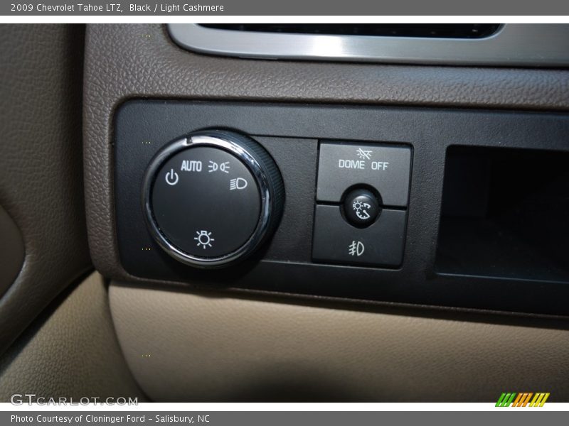 Black / Light Cashmere 2009 Chevrolet Tahoe LTZ