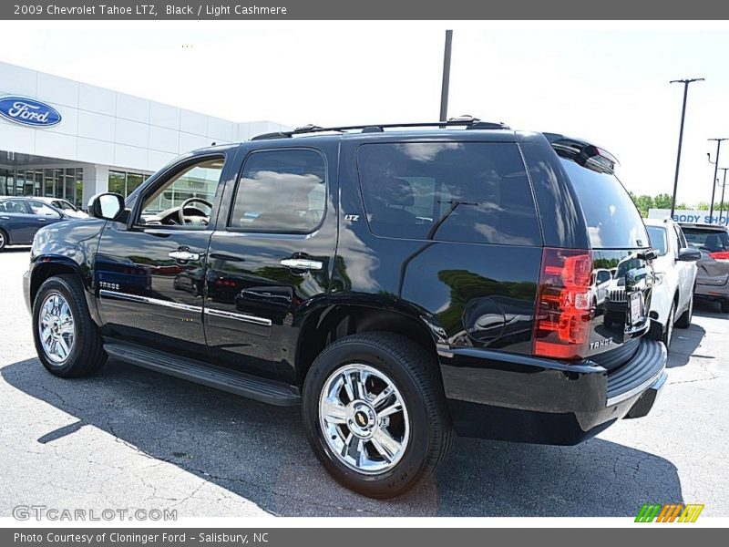 Black / Light Cashmere 2009 Chevrolet Tahoe LTZ
