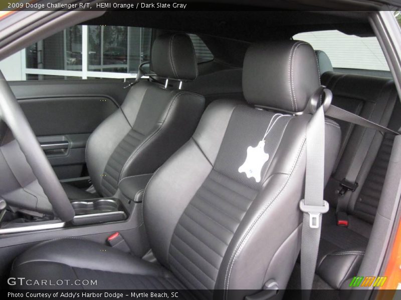 HEMI Orange / Dark Slate Gray 2009 Dodge Challenger R/T