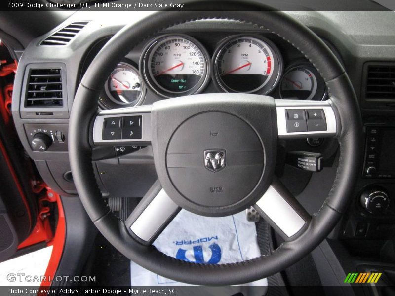 HEMI Orange / Dark Slate Gray 2009 Dodge Challenger R/T