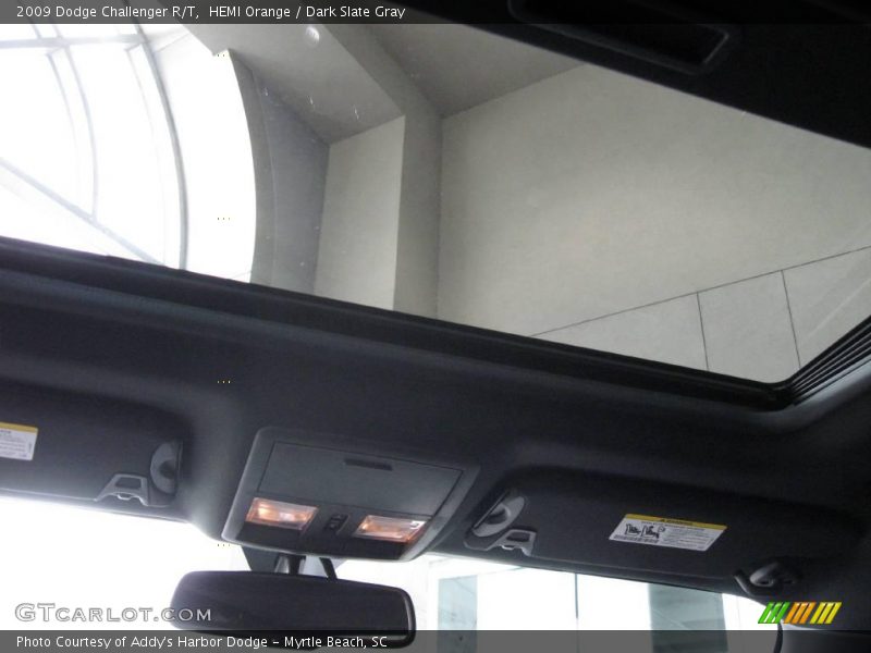 HEMI Orange / Dark Slate Gray 2009 Dodge Challenger R/T