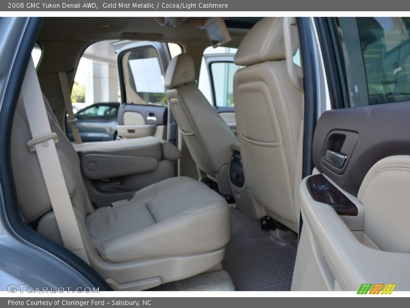 Gold Mist Metallic / Cocoa/Light Cashmere 2008 GMC Yukon Denali AWD