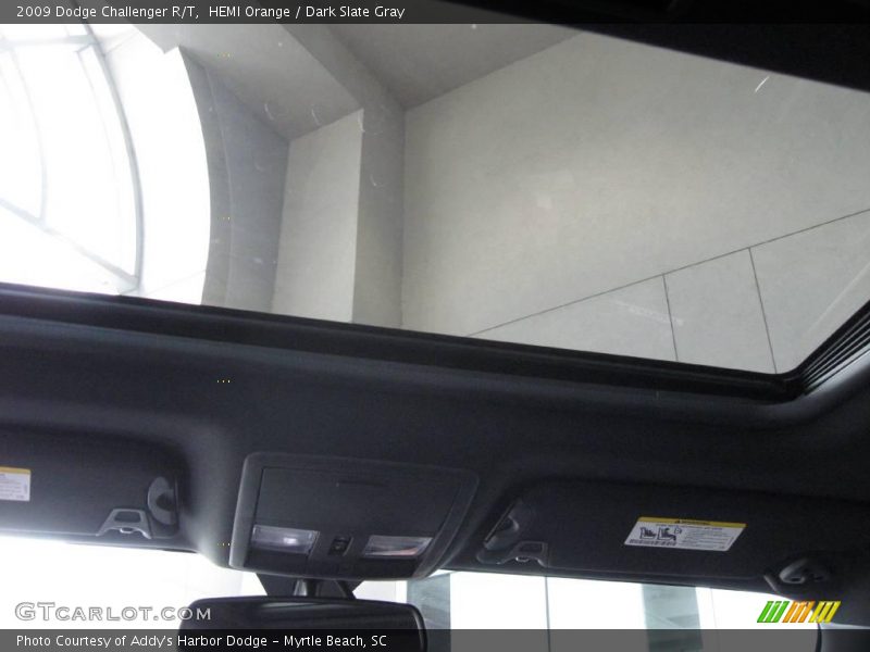 HEMI Orange / Dark Slate Gray 2009 Dodge Challenger R/T